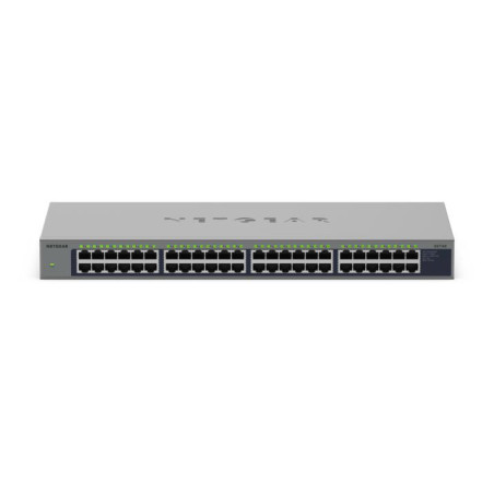 NETGEAR GS748 Unmanaged Gigabit Ethernet (10 100 1000) Power over Ethernet (PoE) Grau