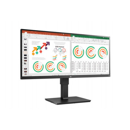 LG 34BN770-B computer monitor 34" 3440 x 1440 pixels UltraWide Quad HD LCD Black
