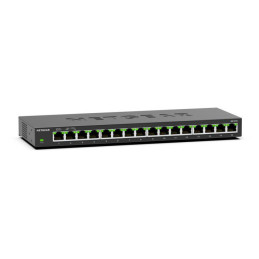 NETGEAR GS316 Unmanaged L2 Gigabit Ethernet (10 100 1000) Black