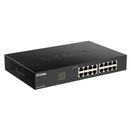 D-Link DGS-1100-16V2 Géré L2 Gigabit Ethernet (10 100 1000) Noir