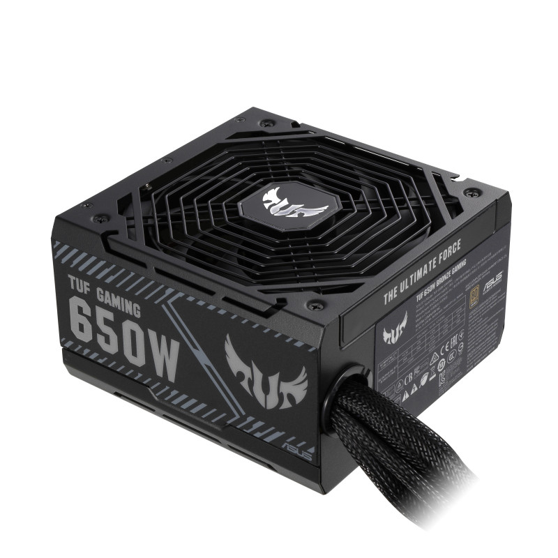 ASUS TUF-GAMING-650B Netzteil 650 W 20+4 pin ATX ATX Schwarz ASUS TUF-GAMING-650B Netzteil 650 W 20+4 pin ATX ATX Schwarz