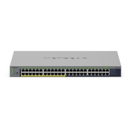 NETGEAR GS748PP Unmanaged Gigabit Ethernet (10 100 1000) Power over Ethernet (PoE) Grau