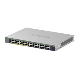 NETGEAR GS748PP Unmanaged Gigabit Ethernet (10 100 1000) Power over Ethernet (PoE) Grau