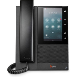 Poly Telefono multimediale aziendale CCX 500 con Open SIP e abilitato per PoE