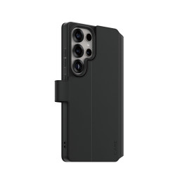 PanzerGlass CARE by ® Feature Wallet Case w. Kickstand Samsung Galaxy S25 Ultra funda para teléfono móvil Negro