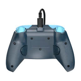 PDP REMATCH GLOW Advanced Blu USB Gamepad Analogico Digitale PC, Xbox One, Xbox Series S, Xbox Series X