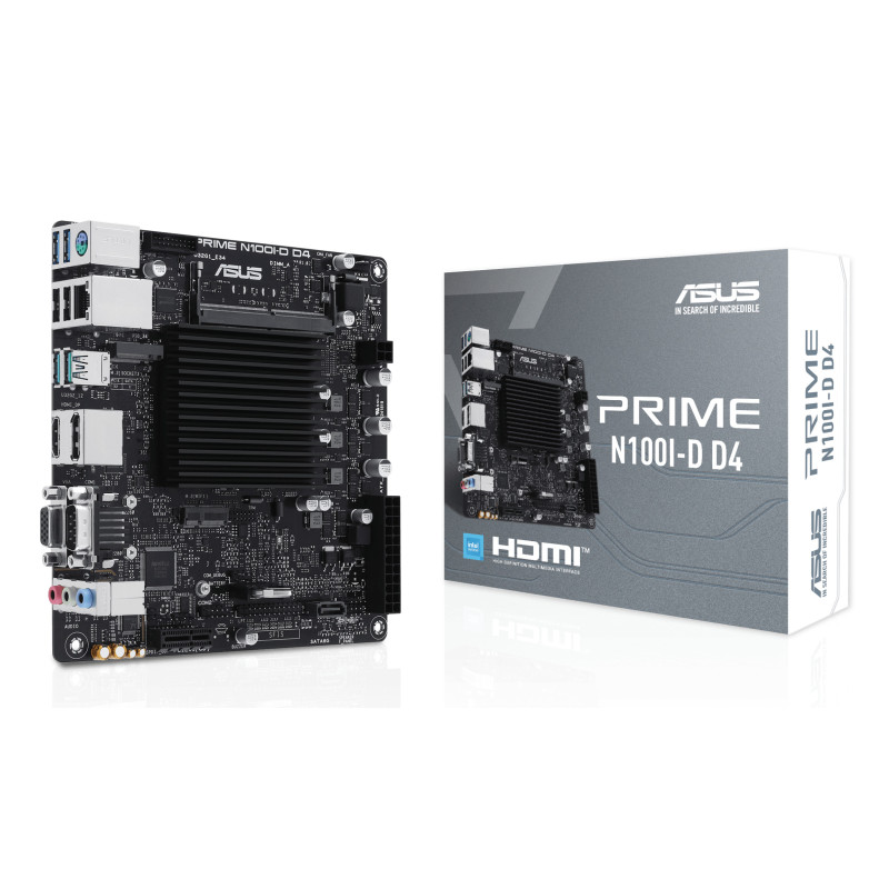 ASUS PRIME N100I-D D4 NA (CPU intégré) mini ITX