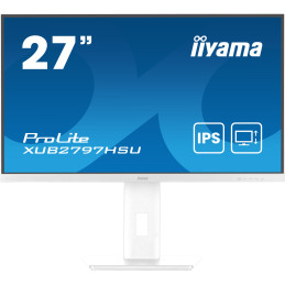 iiyama ProLite XUB2797HSU-W2 computer monitor 27" 1920 x 1080 pixels Full HD LED White