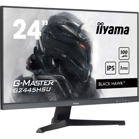 iiyama G-MASTER Mit dem G2445HSU mit IPS-Panel-Technologie und 1ms MPRT Reaktionszeit bist du immer einen Schritt voraus