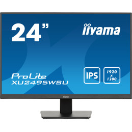 iiyama ProLite XU2495WSU-B7 pantalla para PC 61 cm (24") 1920 x 1200 Pixeles 4K Ultra HD LED Negro