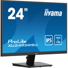 iiyama ProLite XU2495WSU-B7 pantalla para PC 61 cm (24") 1920 x 1200 Pixeles 4K Ultra HD LED Negro