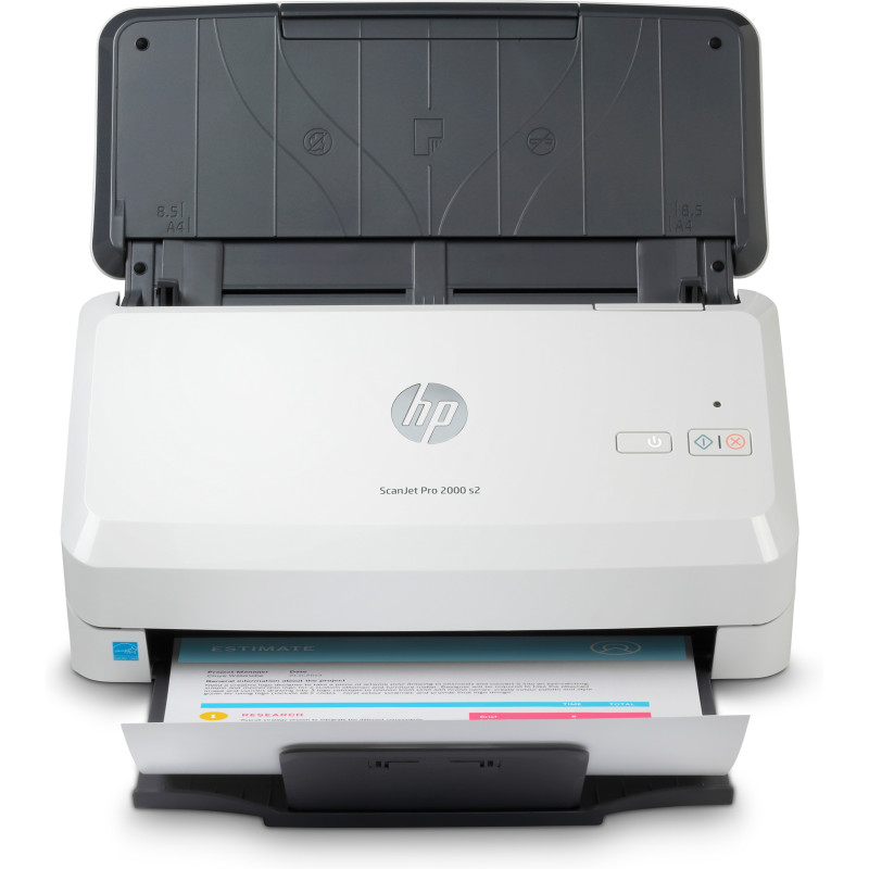 HP Scanjet Pro 2000 s2 Sheet-feed Scanner Scanner mit Vorlageneinzug 600 x 600 DPI A4 Schwarz, Weiß HP Scanjet Pro 2000 s2 Sheet-feed Scanner Scanner mit Vorlageneinzug 600 x 600 DPI A4 Schwarz, Weiß