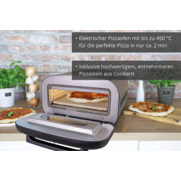Unold 68805 macchina e forno per pizza 1 pizza(e) 1700 W Nero