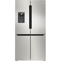 Bosch Serie 6 KFI96APEA side-by-side refrigerator Freestanding 574 L E Brushed steel