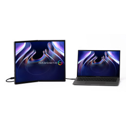 ASUS ZenScreen Fold OLED MQ17QH computer monitor 17.3" 2560 x 1920 pixels Quad HD Silver