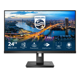 Philips B Line 242B1 00 LED display 23.8" 1920 x 1080 pixels Full HD Black