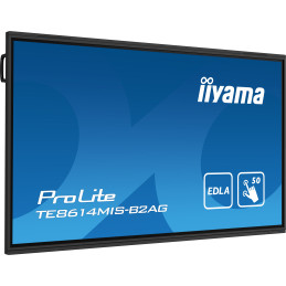 iiyama PROLITE TE8614MIS-B2AG Digital signage flat panel 86" LCD Wi-Fi 435 cd m² 4K Ultra HD Black Touchscreen Built-in