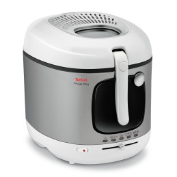 Tefal FR4800 Sencillo Independiente 2100 W Freidora Acero inoxidable, Blanco