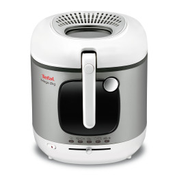 Tefal FR4800 Sencillo Independiente 2100 W Freidora Acero inoxidable, Blanco
