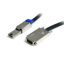 StarTech.com 2m externes Serial Attached SCSI SAS Kabel - SFF-8470 auf SFF-8088