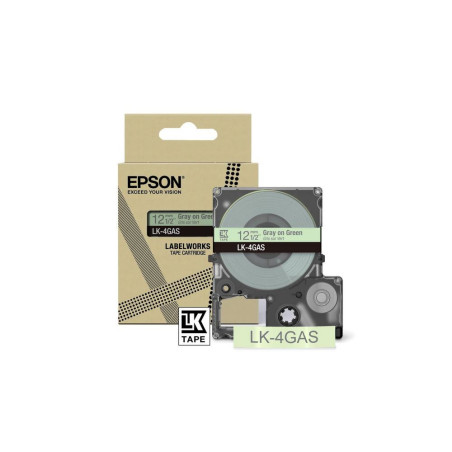 Epson LK-4GAS Gray, Light Green