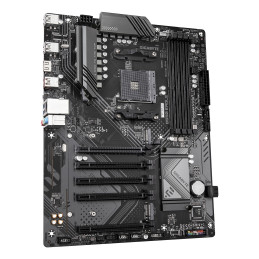 GIGABYTE B550 EAGLE Mainboard – AMD Ryzen 5000 G-Serie CPUs, 10+3+1 Phasen VRM, bis zu 3200 MHz DDR4, 1xPCIe 4.0 + 1xPCIe 3.0