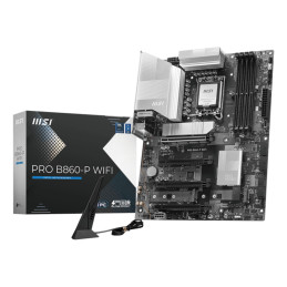 MSI PRO B860-P WIFI Motherboard Intel B860 LGA 1851 (Socket V1) ATX