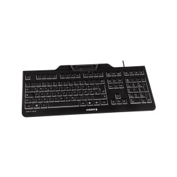 CHERRY KC 1000 SC keyboard Office USB Nordic Black