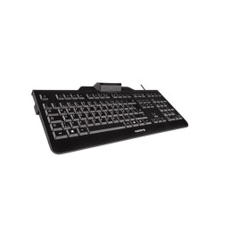 CHERRY KC 1000 SC keyboard Office USB Nordic Black