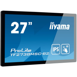 iiyama ProLite TF2738MSC-B2 Monitor PC 68,6 cm (27") 1920 x 1080 Pixel Full HD LED Touch screen Multi utente Nero