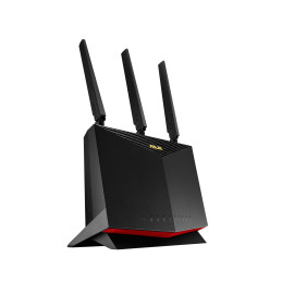 ASUS 4G-AC86U router inalámbrico Gigabit Ethernet Doble banda (2,4 GHz   5 GHz) Negro