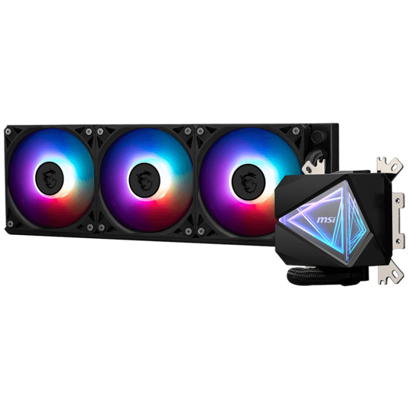MSI MAG Coreliquid I360 Computer case All-in-one liquid cooler 4.72" (12 cm) Black 1 pc(s) MSI MAG Coreliquid I360 Computer case All-in-one liquid cooler 4.72" (12 cm) Black 1 pc(s)