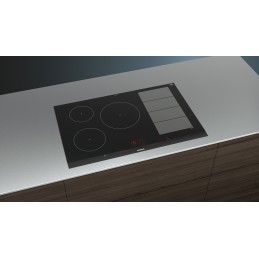 Siemens EX875LVC1E hobs Negro, Acero inoxidable Integrado Con placa de inducción 5 zona(s)