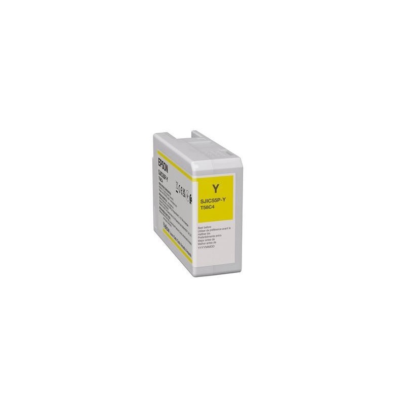 Epson SJIC55(Y) cartucho de tinta 1 pieza(s) Original Amarillo Epson SJIC55(Y) cartucho de tinta 1 pieza(s) Original Amarillo