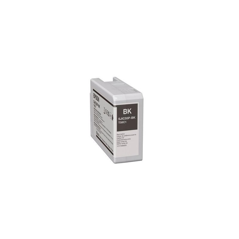 Epson SJIC55(BK) cartuccia d'inchiostro 1 pz Originale Nero Epson SJIC55(BK) cartuccia d'inchiostro 1 pz Originale Nero