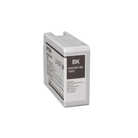 Epson SJIC55(BK) cartuccia d'inchiostro 1 pz Originale Nero