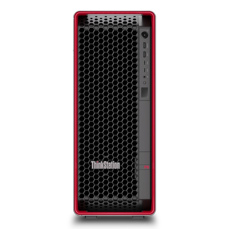 Lenovo ThinkStation P8 AMD Ryzen Threadripper PRO 7945WX 64 Go DDR5-SDRAM 1 To SSD Windows 11 Pro Tower Station de travail Noir Lenovo ThinkStation P8 AMD Ryzen Threadripper PRO 7945WX 64 Go DDR5-SDRAM 1 To SSD Windows 11 Pro Tower Station de travail Noir