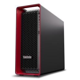 Lenovo ThinkStation P8 AMD Ryzen Threadripper PRO 7945WX 64 Go DDR5-SDRAM 1 To SSD Windows 11 Pro Tower Station de travail Noir