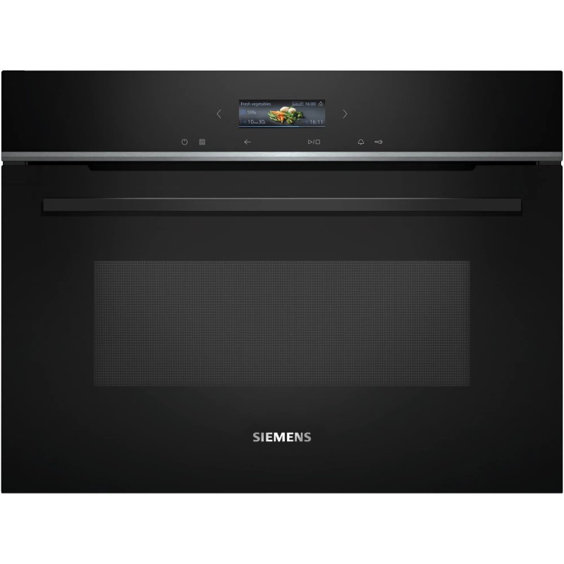 Siemens iQ700 CE732GXB1 Mikrowelle Schwarz Solo-Mikrowelle Integriert 36 l 1000 W