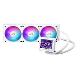 ASUS ROG RYUJIN III 360 ARGB EXTREME WHT Procesador Sistema de refrigeración líquida todo en uno 12 cm Blanco 1 pieza(s)