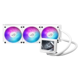 ASUS ROG RYUJIN III 360 ARGB EXTREME WHT Procesador Sistema de refrigeración líquida todo en uno 12 cm Blanco 1 pieza(s)