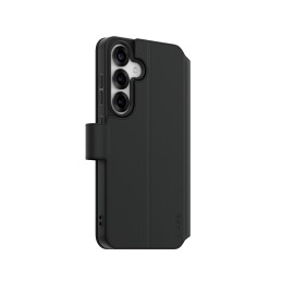 PanzerGlass CARE by ® Feature Wallet Case w. Kickstand Samsung Galaxy S25 funda para teléfono móvil Negro