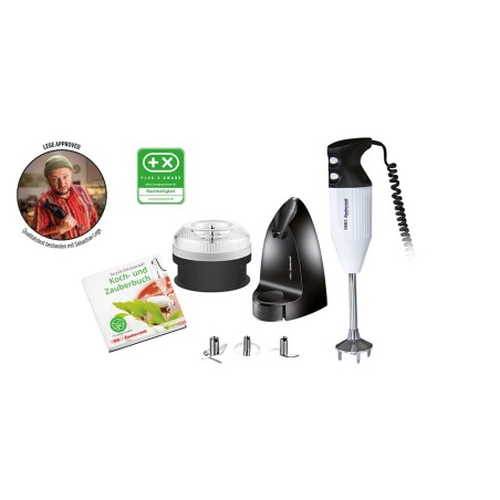 ESGE 99205 licuadora Batidora de inmersión 180 W Negro, Blanco