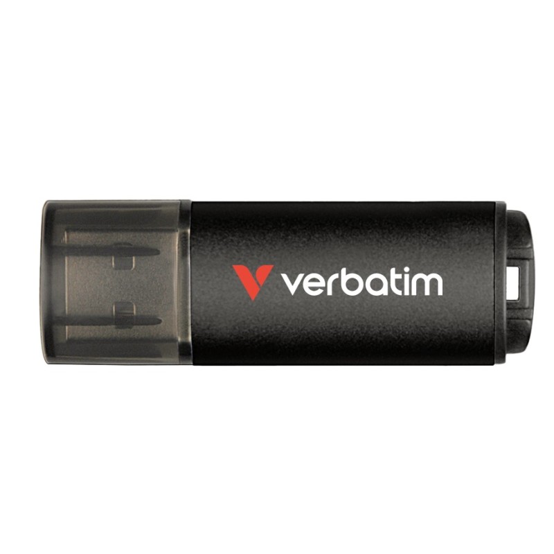 Verbatim V200 Metal USB Drive 64GB unità flash USB USB tipo A 3.2 Gen 1 (3.1 Gen 1) Nero