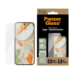 PanzerGlass ® Screen Protector Google Pixel 10 | 10 Pro | 9 | 9 Pro | Classic Fit Protection d'écran transparent 1 pièce(s)