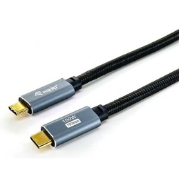 Equip 128359 Câble USB 3.2 Gen 2 C vers C, M M, 3.0m, PD100W, 4K 60Hz, 10Gbps, noir