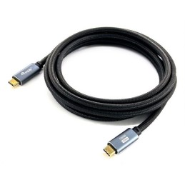 Equip 128359 USB cable USB 3.2 Gen 2 (3.1 Gen 2) 118.1" (3 m) USB C Black Equip 128359 USB cable USB 3.2 Gen 2 (3.1 Gen 2) 118.1" (3 m) USB C Black