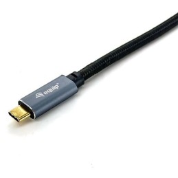 Equip USB 3.2 Gen 2 C-auf-C-Kabel, M M, 3,0 m, PD100W , 4K 60Hz, 10Gbps, Schwarz Equip USB 3.2 Gen 2 C-auf-C-Kabel, M M, 3,0 m, PD100W , 4K 60Hz, 10Gbps, Schwarz