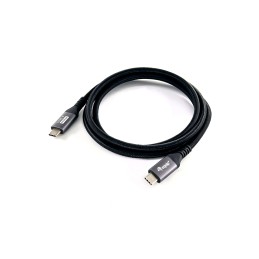 Equip 128383 Câble USB 4 Gen 3 C vers C, M M, 2.0m, PD3.1 240W, 8K 60Hz, 40Gbps, noir