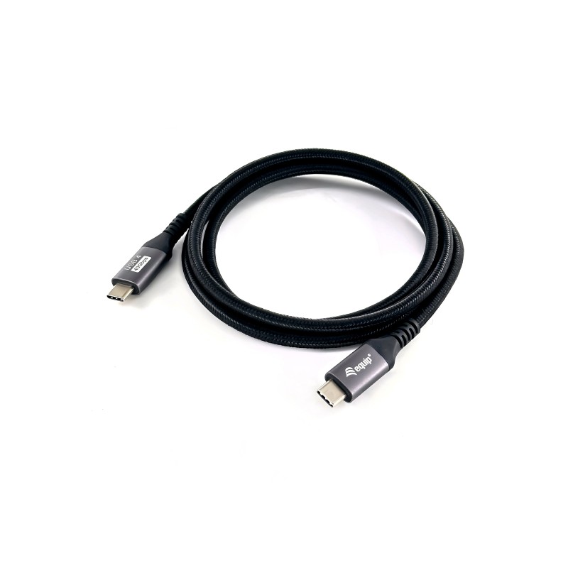 Equip 128383 USB cable USB4 Gen 3x2 78.7" (2 m) USB C Black Equip 128383 USB cable USB4 Gen 3x2 78.7" (2 m) USB C Black